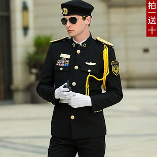 Seafarer's Shirt Male Captain's Uniform Seafarer's Aviation Pilot's Air Shirt Officer's Table Performance Clothing Wholesale
