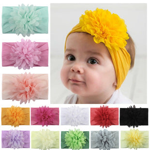 2023 European and American New Baby Products Kidsren's Turban Hat Baby Pure Color Knotted Indian Pullover Hat Amazon
