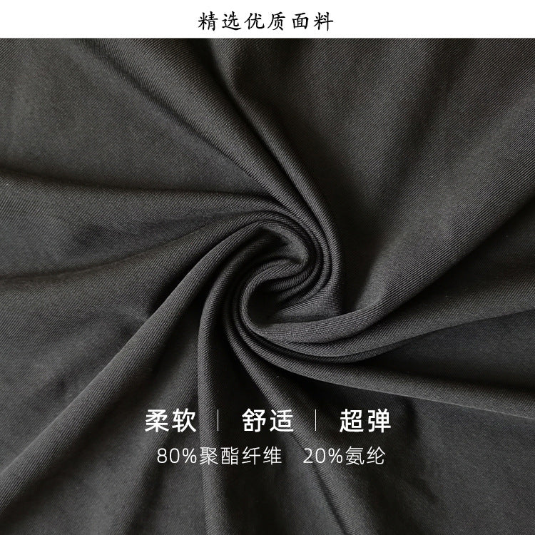 Amazon Summer New High Waist Solid Color Casual Women's Clothing European and American Foreign Trade V-neck Sleeveless Sexy Slim-fit Pants