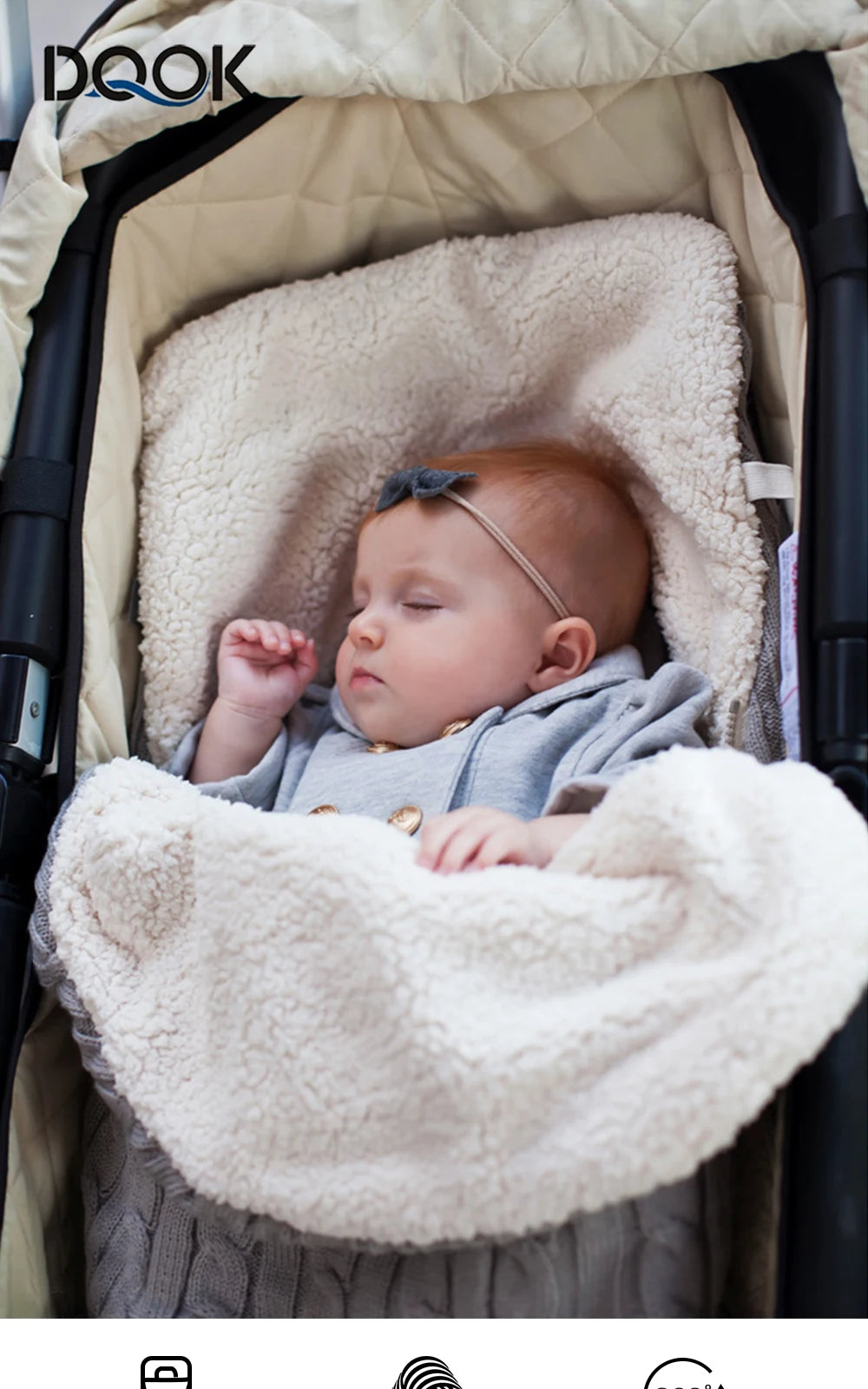 Baby Blanket & Swaddling Newborn Thermal Soft Fleece Blanket Winter Solid Bedding Set Cotton Quilt Infant Bedding Swaddle Wrap