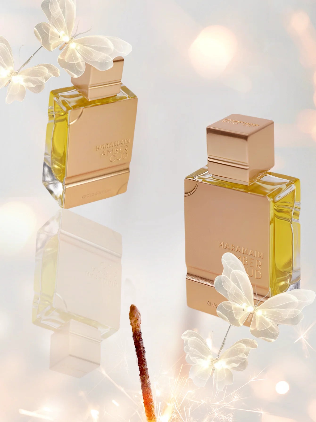 AL Haramain Amber Oud Gold edition, 1 Bottle (2 oz / 60 ml)，EDP– Warm & Sensual Fragrance with Sweet Vanilla & Woody Notes