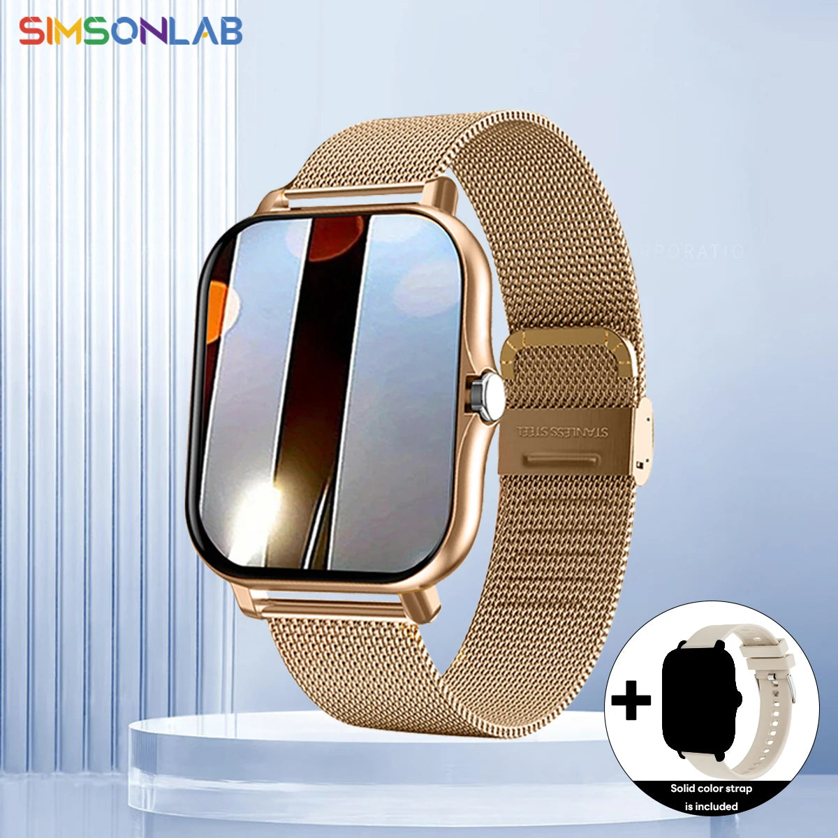 2025 Smart Watch  24H Health Monitor for Women Men Smartwatch Music Control Wireless Call Message Reminder Sport Mode