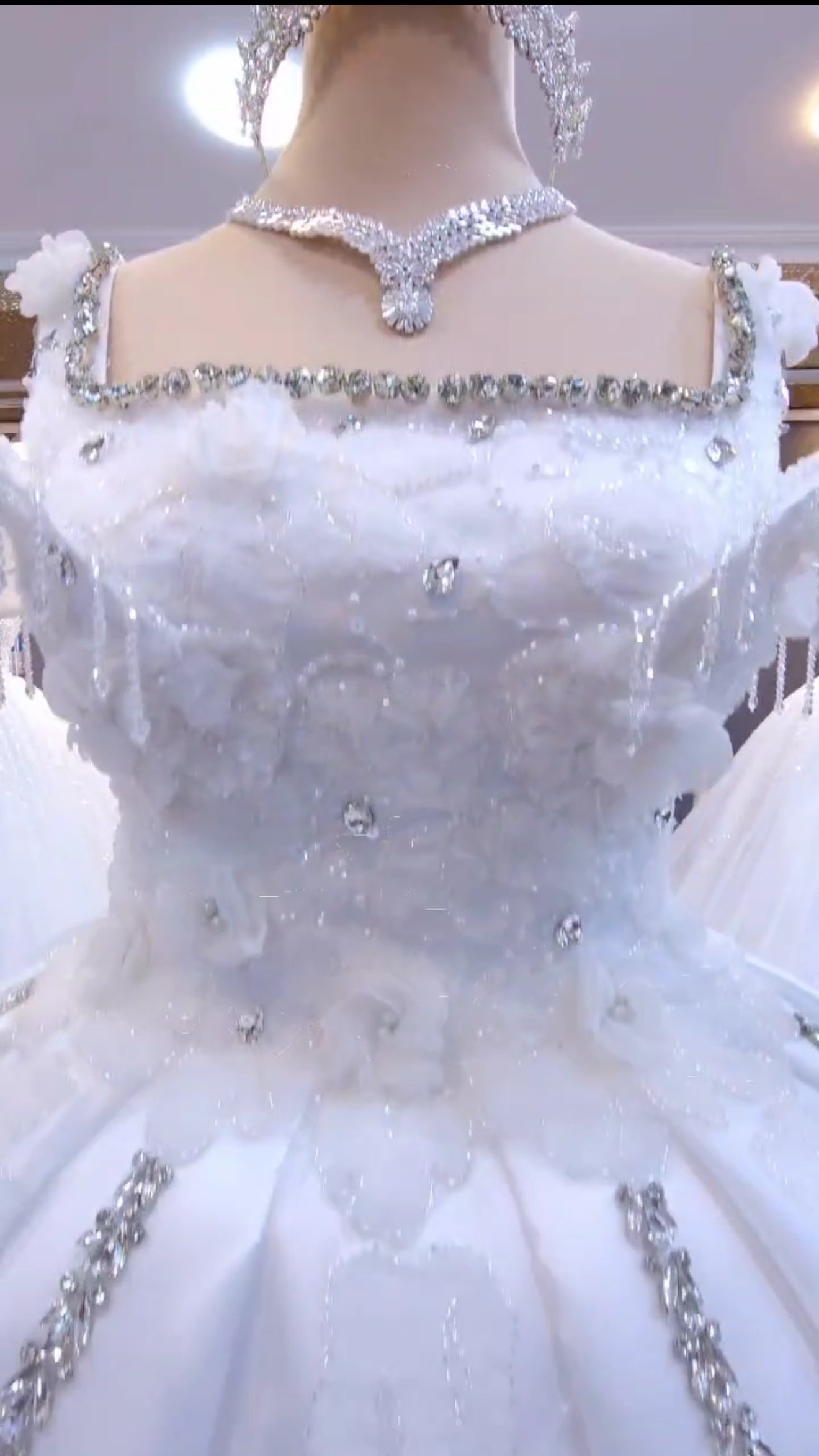 Turkey Regal Blossom Ball Gown – Embroidered Elegance