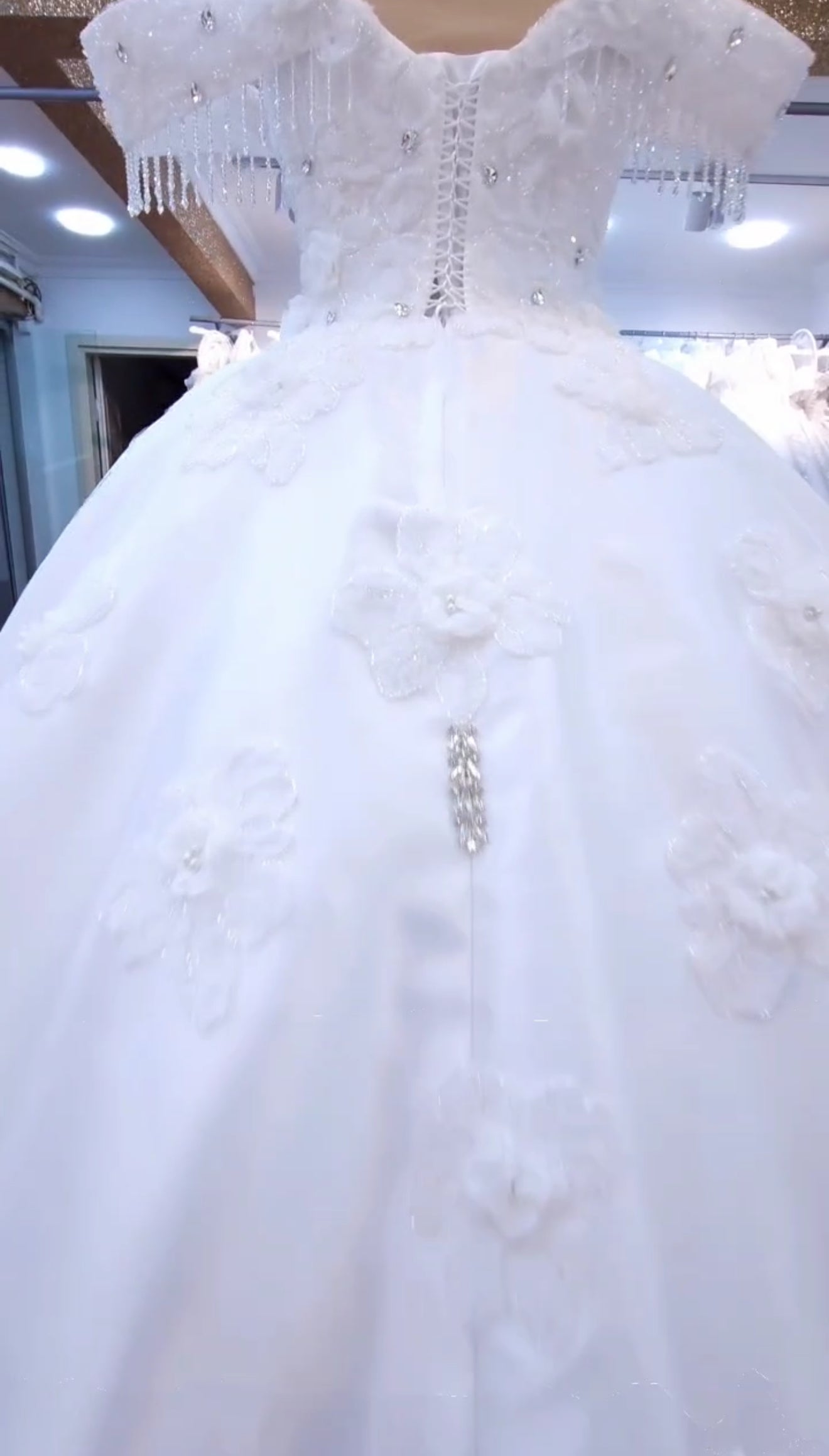 Turkey Regal Blossom Ball Gown – Embroidered Elegance