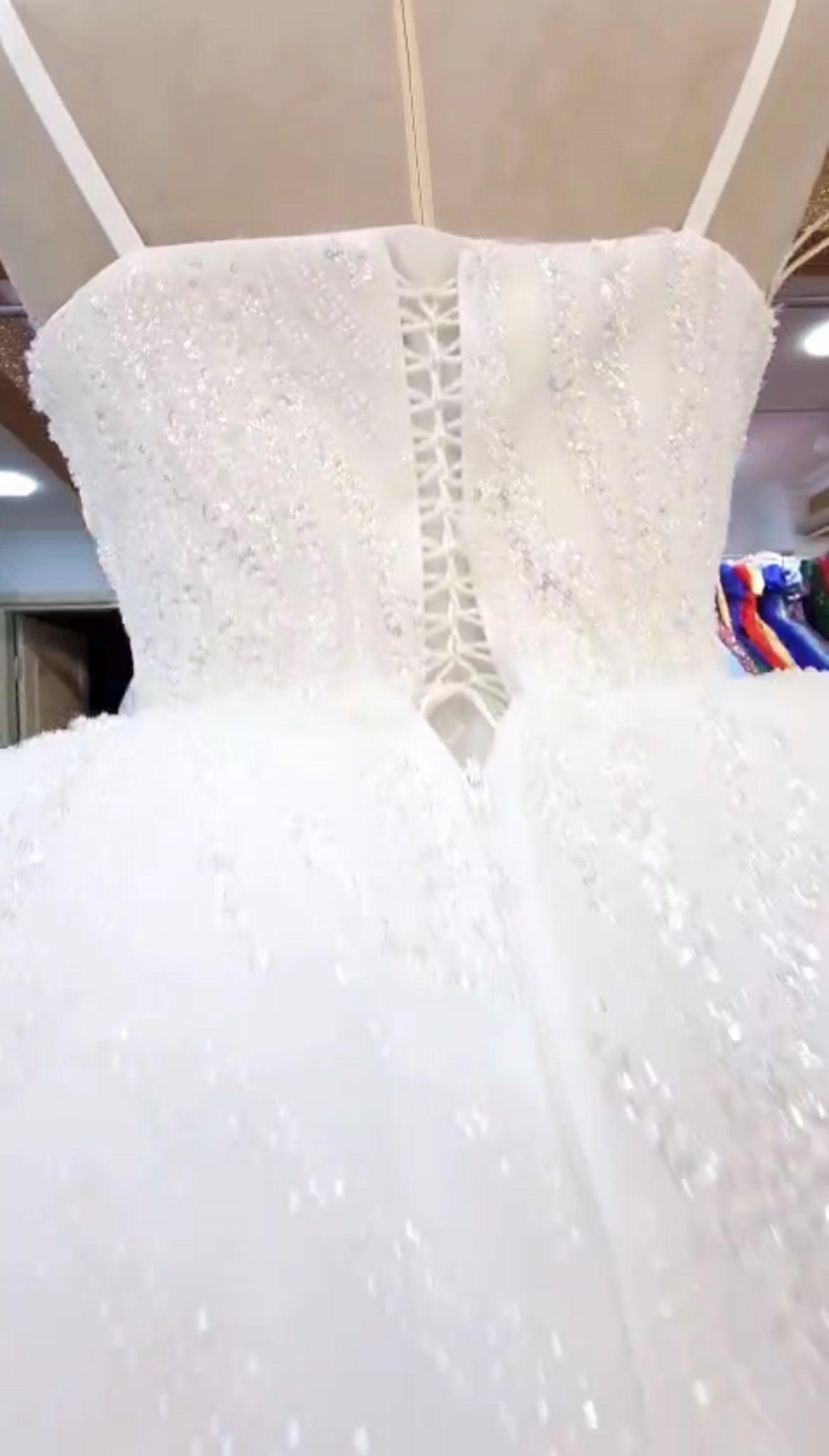 Turkey Royal Crystal Ball Gown – Sparkling Bridal Elegance