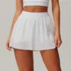 Custom logo Wholesale Women Golf Sports Skirt Soft High Waist Pleated Women Tennis Sports Wear Skirt With Shorts