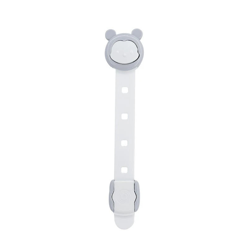 High Quality  5 Length Adjustable Baby Anti-pinch Safety Lock Bpa Free Baby Safety New Magnetic Safety Drawer Lock Child