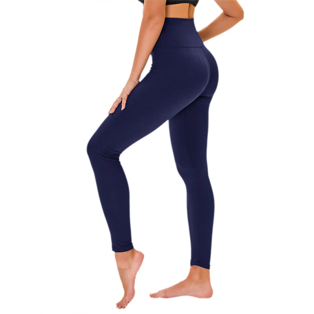 2025 New UZZDSS High Waisted Leggings for Women- Soft Tummy Control Slimming Yoga Pants for Workout Running Reg Suit Pants