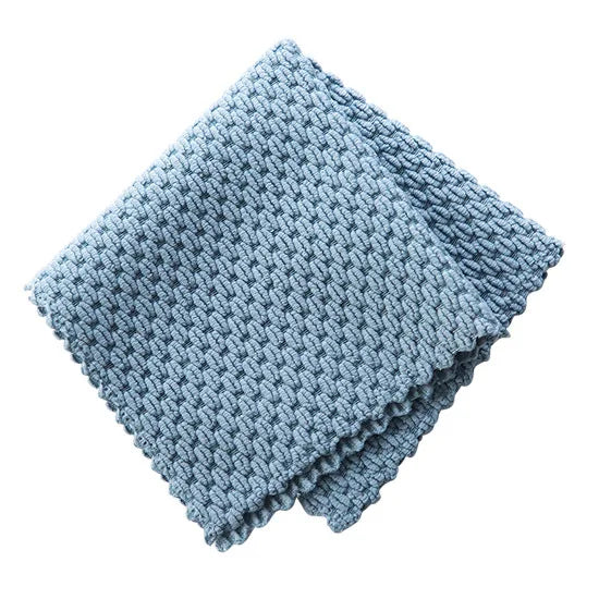 Wash Cloth Kitchen Cleaning Towel Rags Efficient Super Absorbent Microfiber Cleaning Cloth Home Washing Dish Anti-grease Wipping