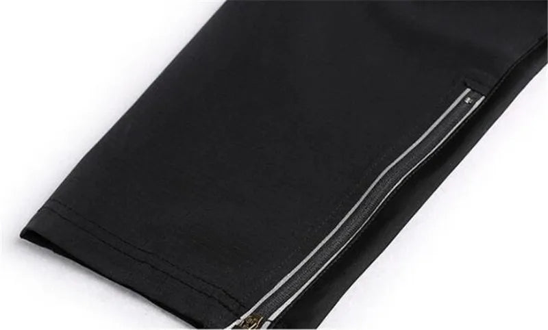 Quick Dry Stretch Thin Pants Men Casual Sport Joggers Streetwear Track Reflective Trousers Pantalon Sweatpants 4XL Men Clothing