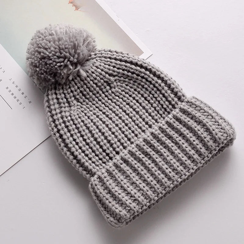 2021 Autumn Kids Winter Hats and Caps New Designer Children Baby Beanie Hats Knitted Caps