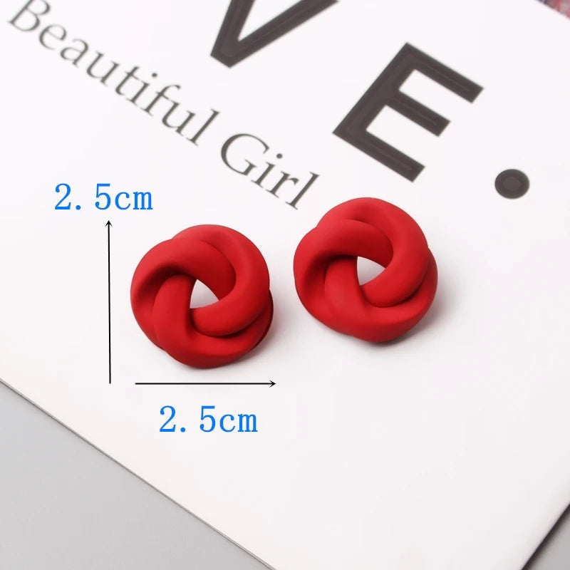 Red Statement Drop Earrings – Floral Heart Design for Elegant Occasions