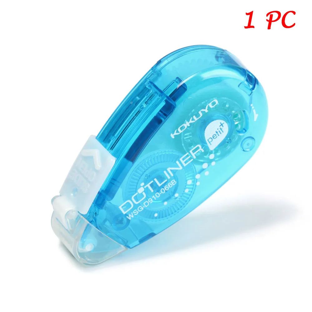 3 Type Creative Double Sided Adhesive Dots Stick Roller Glue Tape Dispenser Sticks Adhesive Cutter Stationery Office Supply