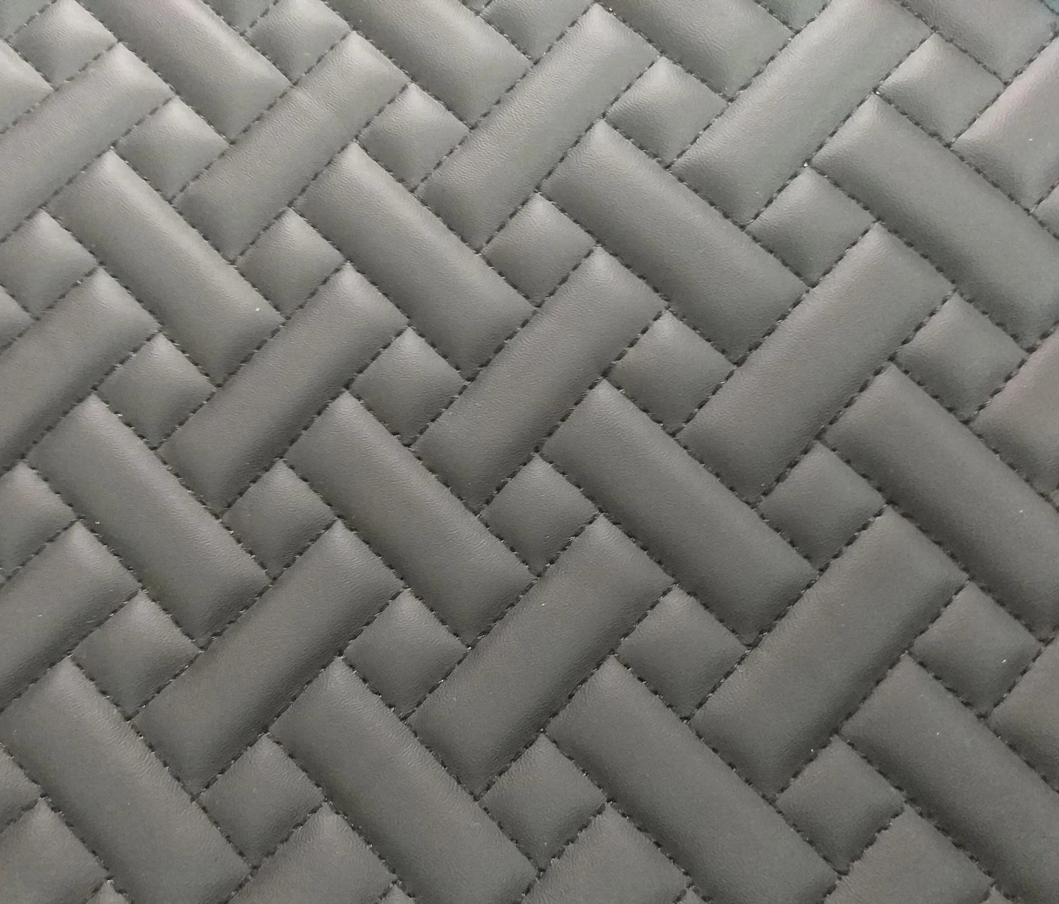 Quilting Knitted PU or PVC Synthetic Leather for Liner of Motorcycle Trunks & Saddle Bags