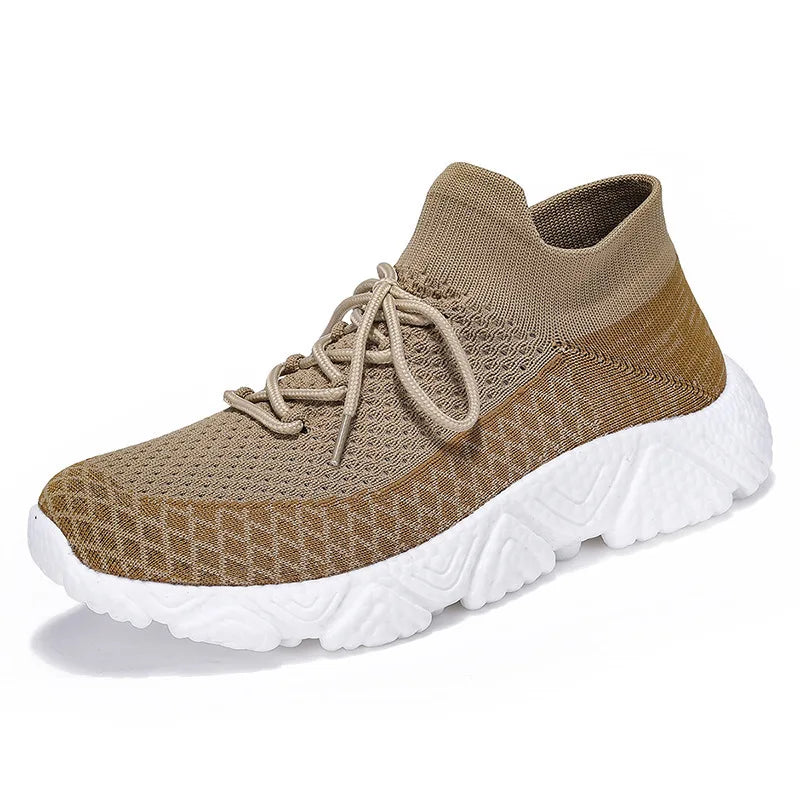 Wholesale Large Size Latest Lace up Sport Men Shoes Sneakers for Men Eva Sole Light Weight Sneaker