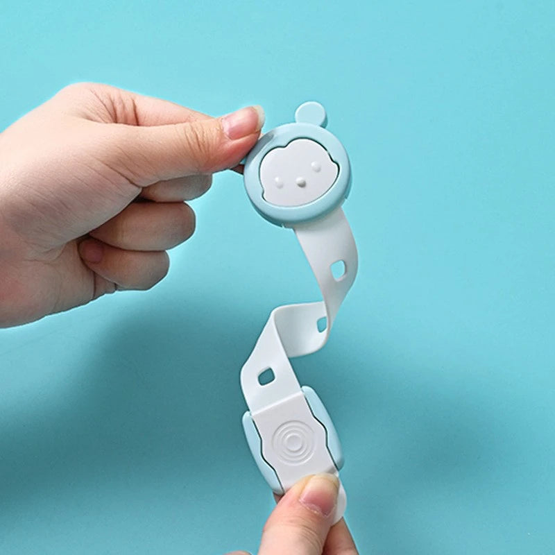 High Quality  5 Length Adjustable Baby Anti-pinch Safety Lock Bpa Free Baby Safety New Magnetic Safety Drawer Lock Child
