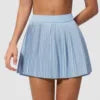 Custom logo Wholesale Women Golf Sports Skirt Soft High Waist Pleated Women Tennis Sports Wear Skirt With Shorts