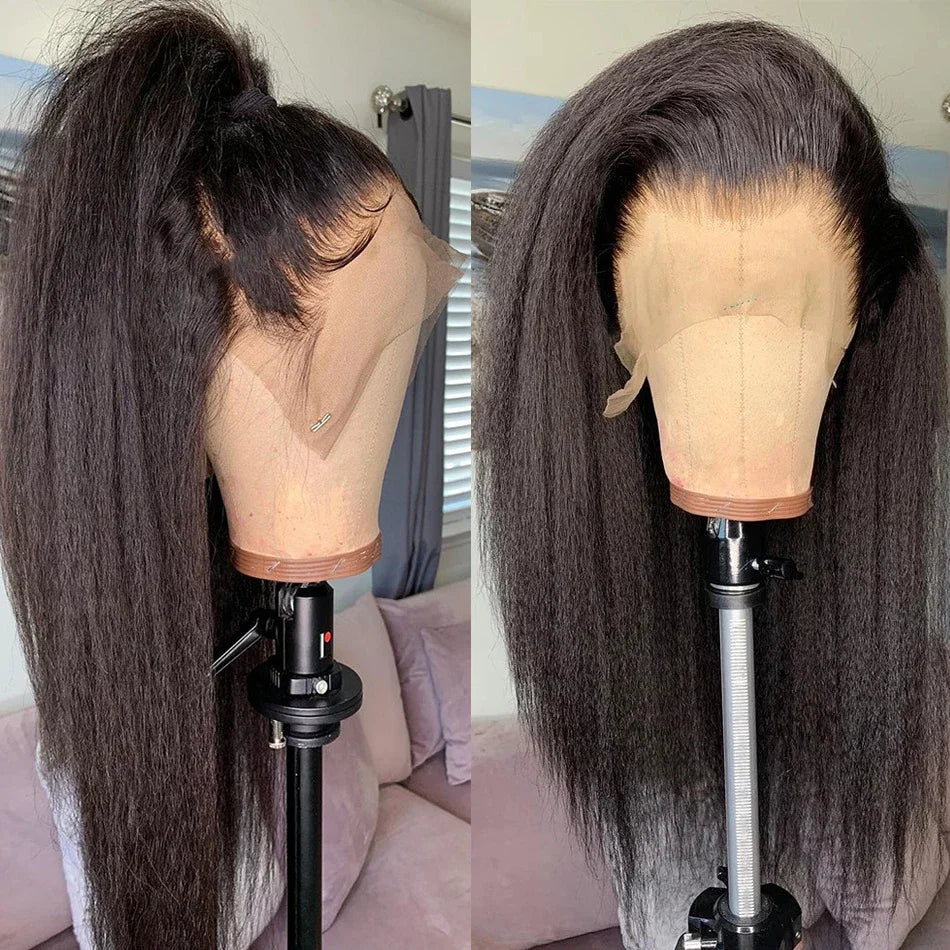 100% Virgin Brazilian Remy Blonde for Piano Color French Lace Front Wigs Long Length Small Cap Size Glueless Baby Hair