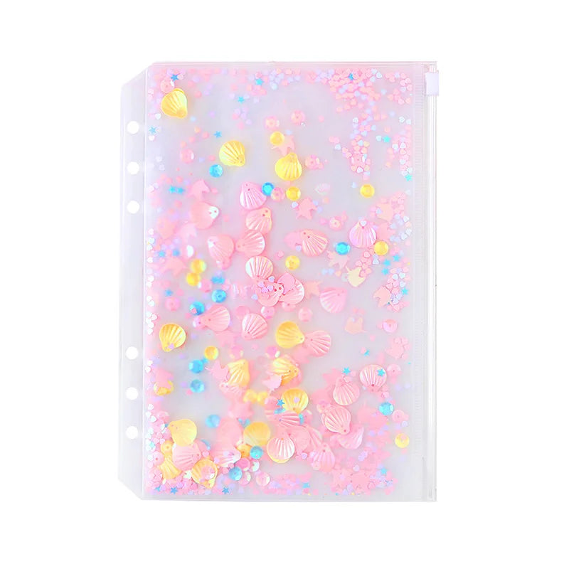 A5 A6 A7 Laser Notebook Planner Organizer Binder Books Journal Sketchbook Accessories Diary Office Supplies Notebook