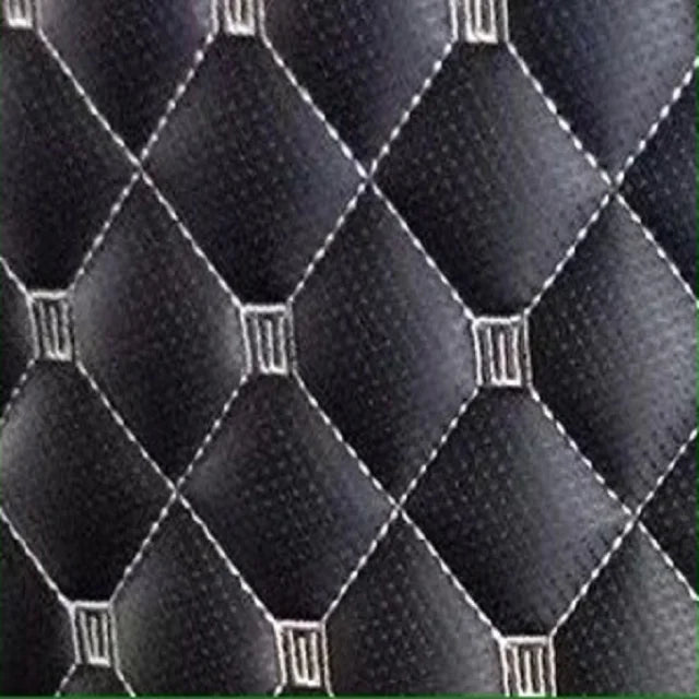 Quilting Knitted PU or PVC Synthetic Leather for Liner of Motorcycle Trunks & Saddle Bags