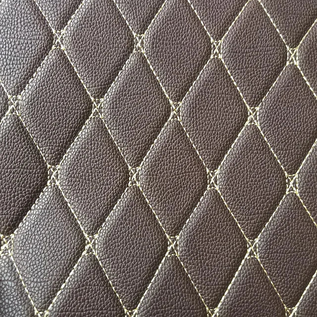 Quilting Knitted PU or PVC Synthetic Leather for Liner of Motorcycle Trunks & Saddle Bags