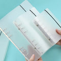 A5 A6 A7 Laser Notebook Planner Organizer Binder Books Journal Sketchbook Accessories Diary Office Supplies Notebook