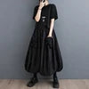 Boutique Wholesale 2025 Summer New Fashion Korean Edition Loose Solid Color Versatile Women's Half Skirt