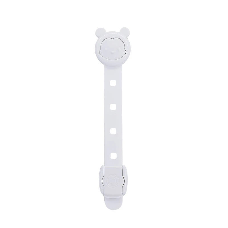 High Quality  5 Length Adjustable Baby Anti-pinch Safety Lock Bpa Free Baby Safety New Magnetic Safety Drawer Lock Child