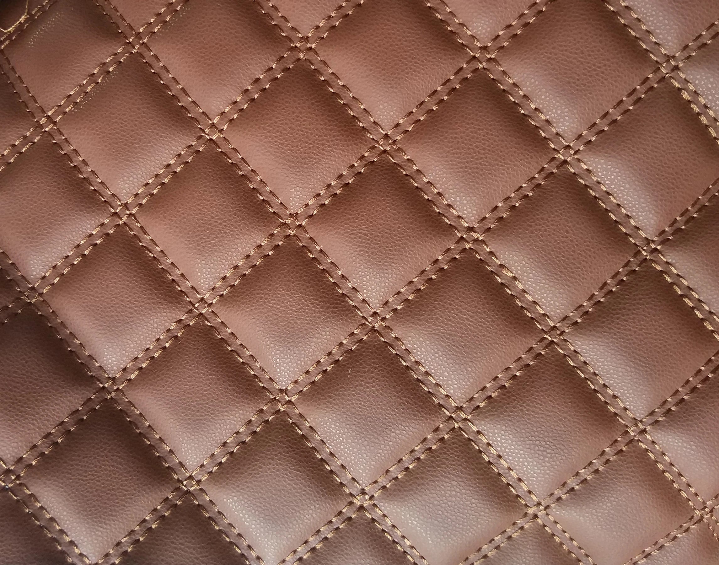 Quilting Knitted PU or PVC Synthetic Leather for Liner of Motorcycle Trunks & Saddle Bags