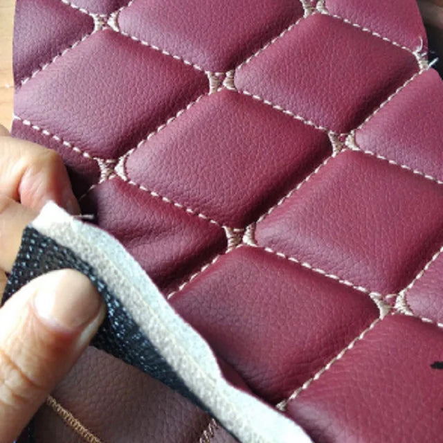 Quilting Knitted PU or PVC Synthetic Leather for Liner of Motorcycle Trunks & Saddle Bags