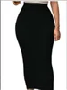 Spring Summer Vintage Package Hip Skirt Office Lady Work Wear Sexy Women Casual  High Waisted Bodycon Maxi Long SkirtE71188