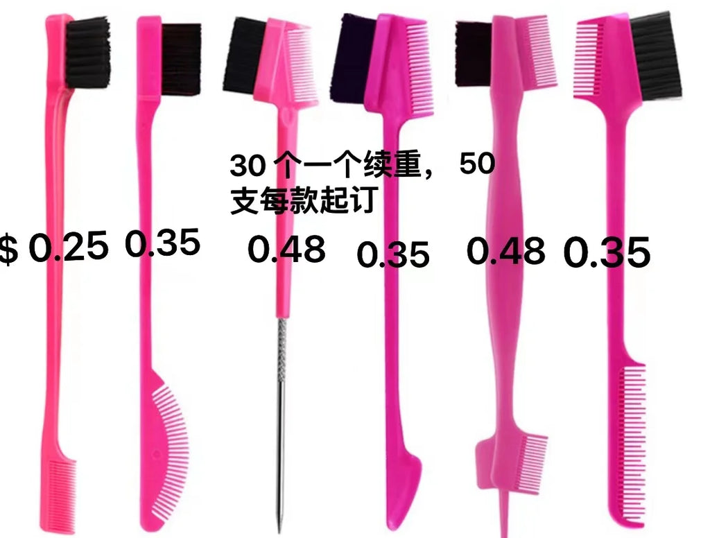 Edge Tutorial Baby Hair Brush Set Edge Control Brush for Hair Treatment With Wholesale Price
