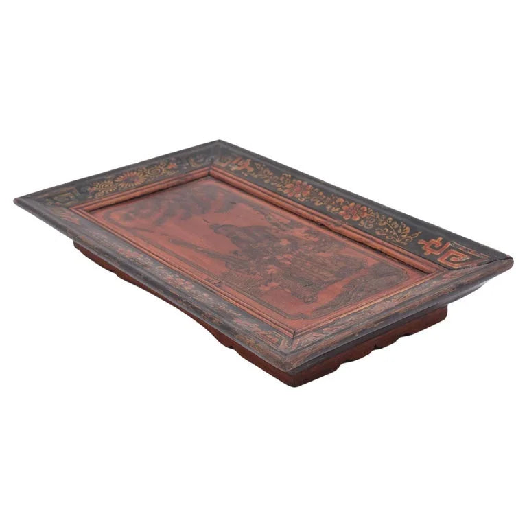 Craft Valley SS Large Eco-Friendly Biodegradable Acacia Wood Serving Tray Custom Design Handles Durable Dishwasher Safe American