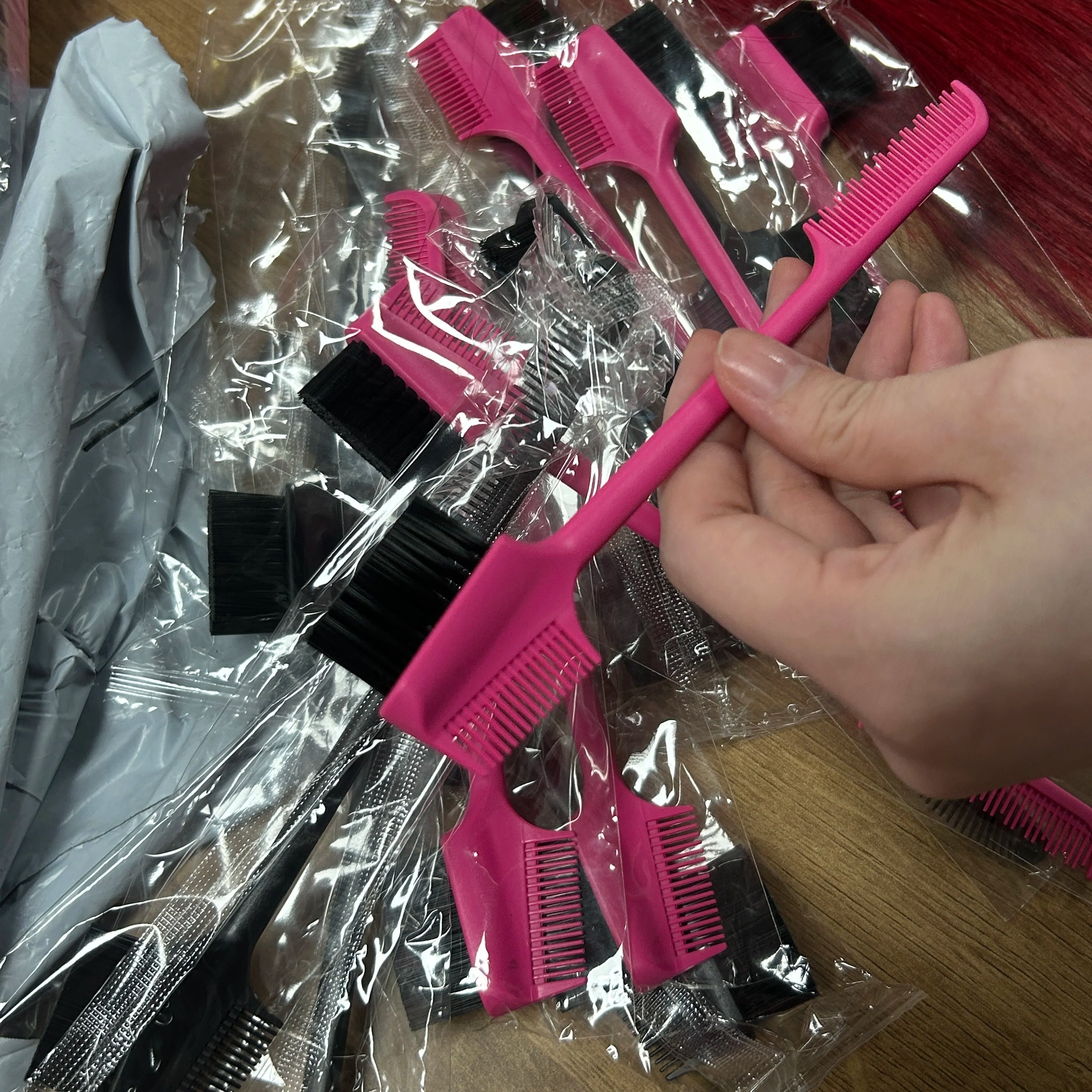 Edge Tutorial Baby Hair Brush Set Edge Control Brush for Hair Treatment With Wholesale Price
