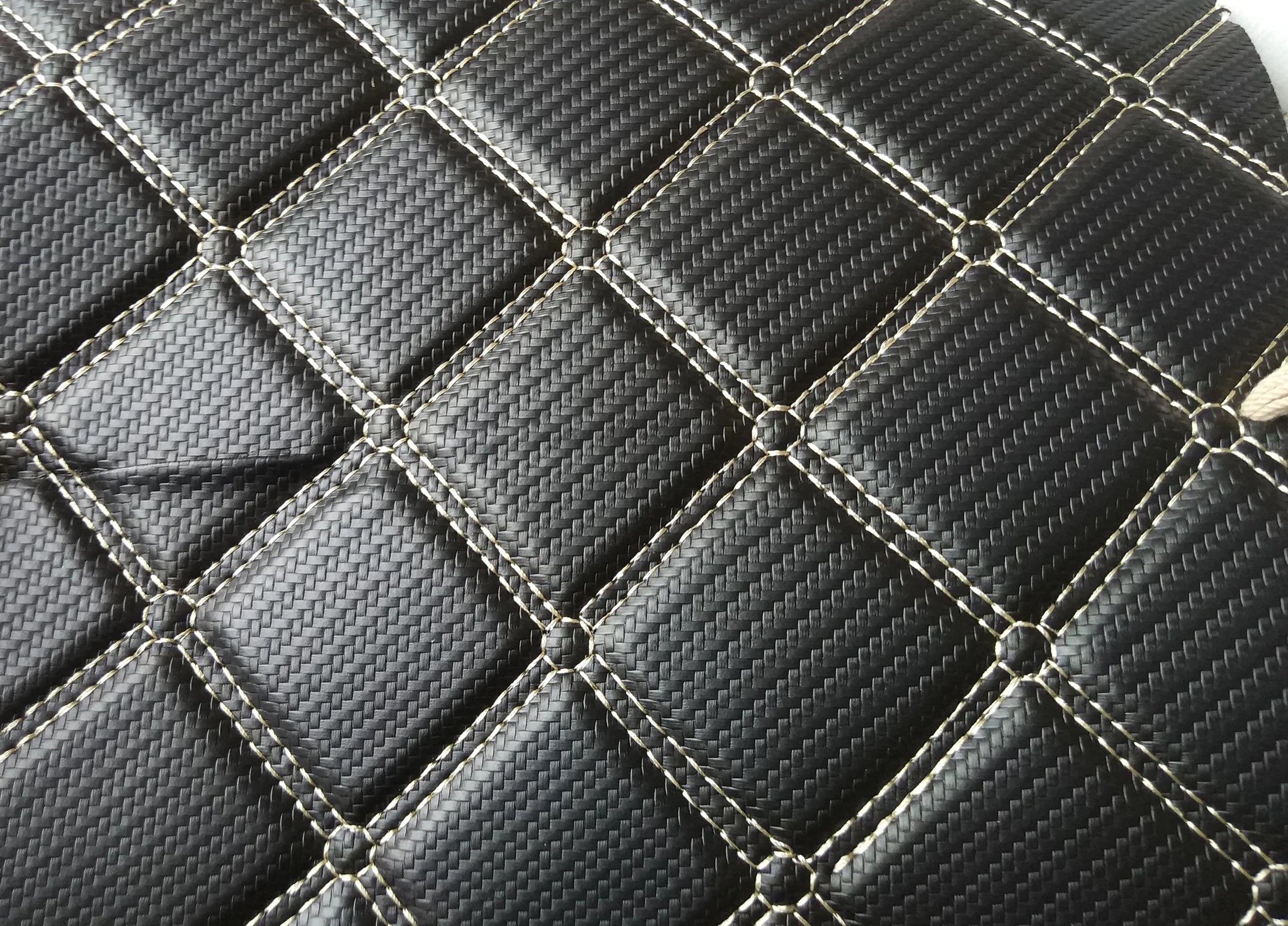 Quilting Knitted PU or PVC Synthetic Leather for Liner of Motorcycle Trunks & Saddle Bags