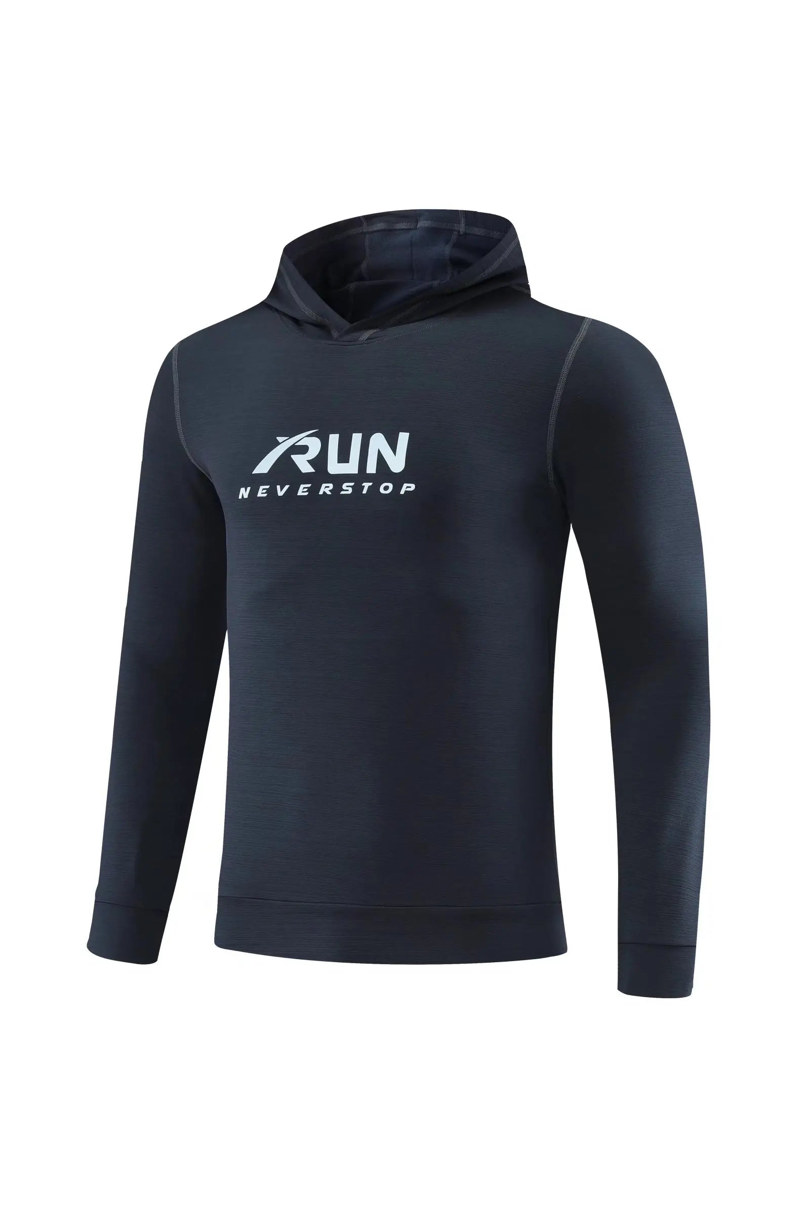Gym Men T Shirt Long Sleeve Slim Tops Tees elastic T-shirt Sports Fitness Autumn winter comfort breathable Quick dry Hooded