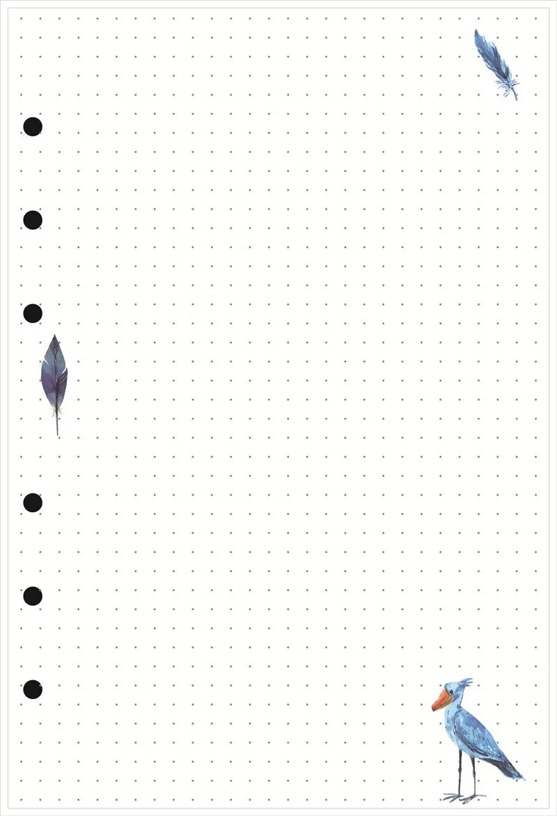 A5 A6 A7 Laser Notebook Planner Organizer Binder Books Journal Sketchbook Accessories Diary Office Supplies Notebook