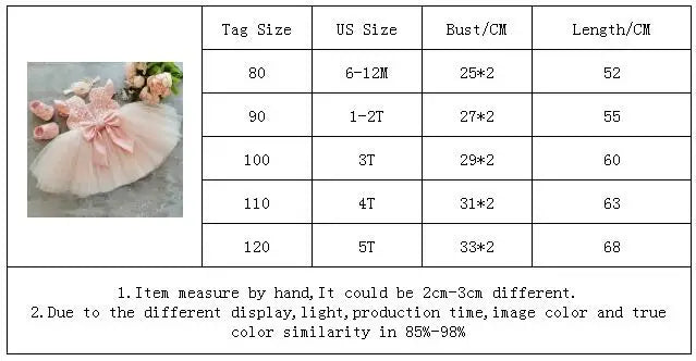 12M Baby Girl Princess Dress Infant One Year Birthday Outfits Toddler Girl Flower Bow Evening Party Tutu Gown Kids Gala Clothes