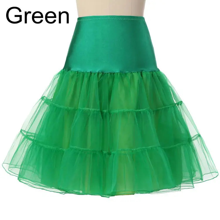 Vintage Wedding Bridal Petticoat Cosplay Rockabilly Dress Crinoline for Woman Wedding Bridal Underskirt Rockabilly Tutu