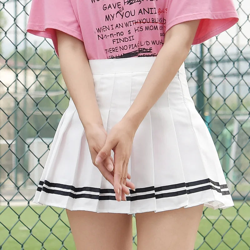 Wholesale New Hot Sales Women Plaid Pleated Skirt Female Summer New High Waist Thin Skirt Autumn Winter Skirt