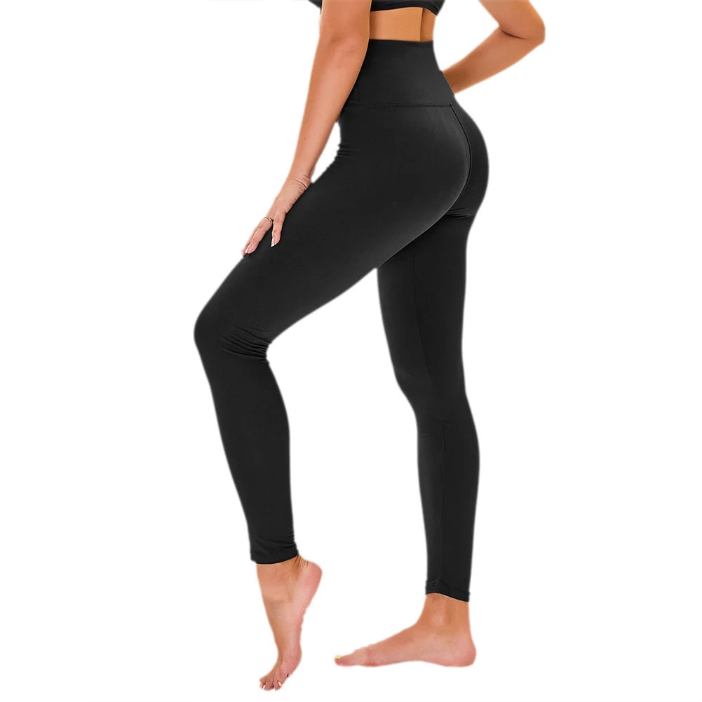 2025 New UZZDSS High Waisted Leggings for Women- Soft Tummy Control Slimming Yoga Pants for Workout Running Reg Suit Pants
