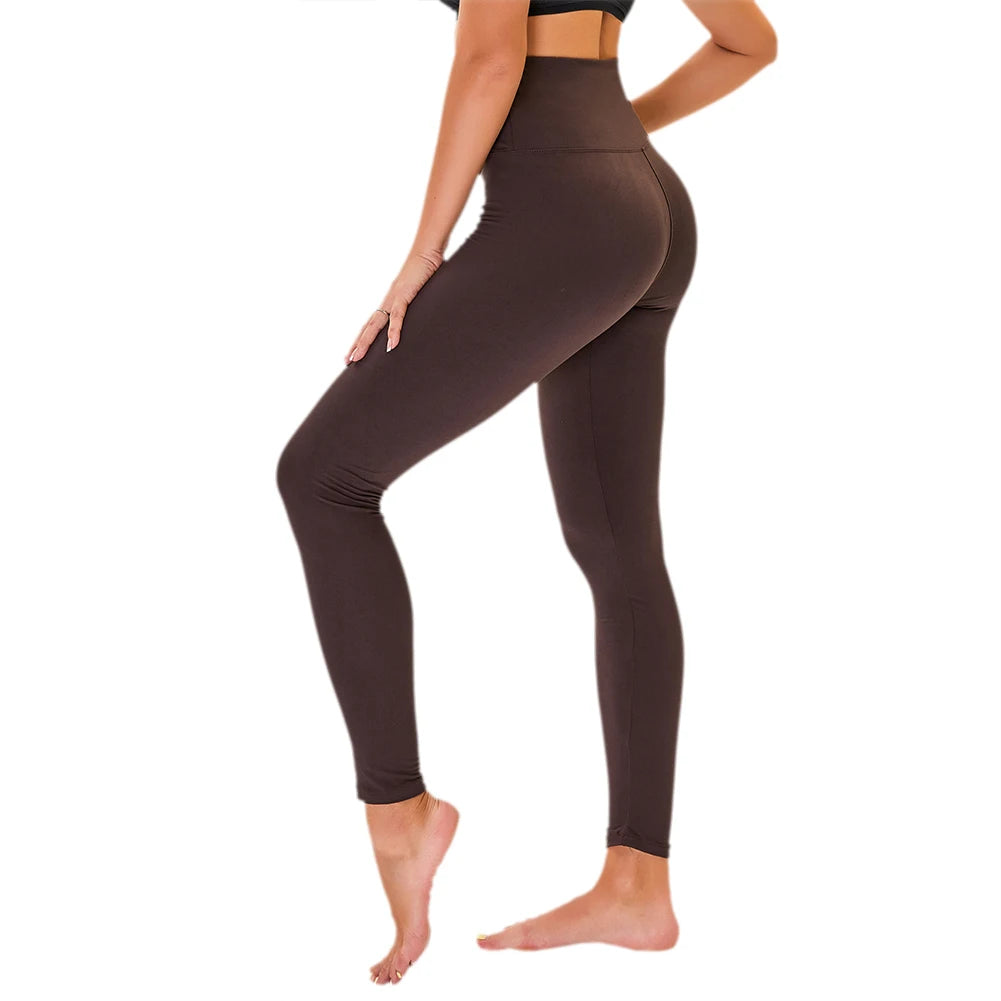 2025 New UZZDSS High Waisted Leggings for Women- Soft Tummy Control Slimming Yoga Pants for Workout Running Reg Suit Pants