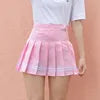 Wholesale New Hot Sales Women Plaid Pleated Skirt Female Summer New High Waist Thin Skirt Autumn Winter Skirt