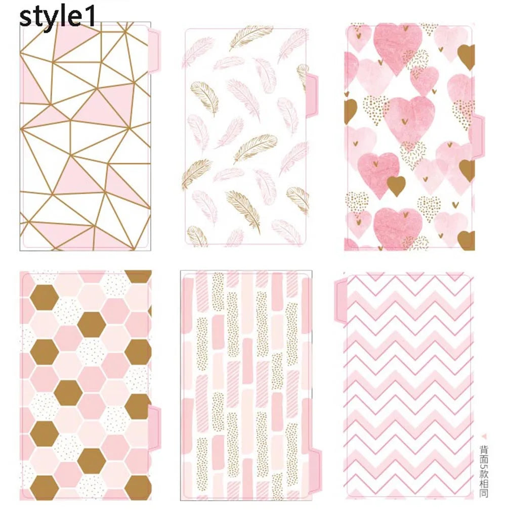 A5 A6 A7 Laser Notebook Planner Organizer Binder Books Journal Sketchbook Accessories Diary Office Supplies Notebook