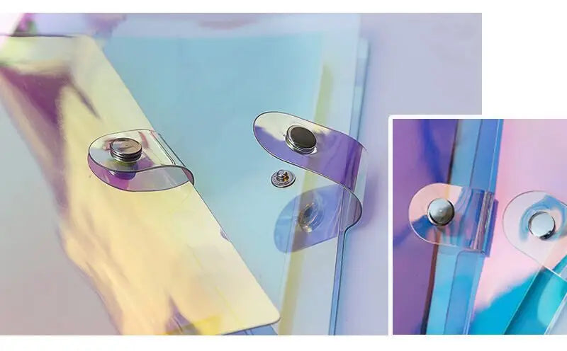 A5 A6 A7 Laser Notebook Planner Organizer Binder Books Journal Sketchbook Accessories Diary Office Supplies Notebook