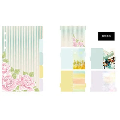 A5 A6 A7 Laser Notebook Planner Organizer Binder Books Journal Sketchbook Accessories Diary Office Supplies Notebook