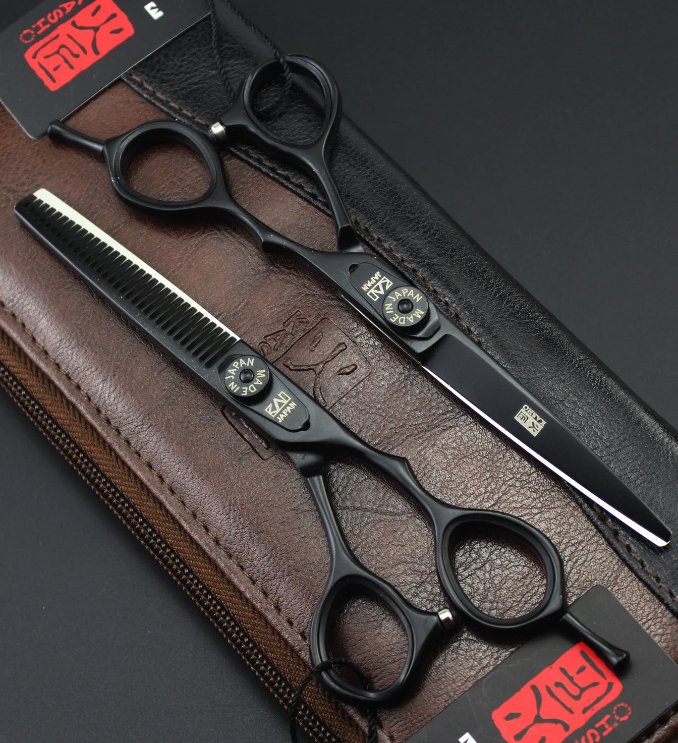 Professional 6 inch scissors Hairdressing scissors Barber scissors Straight Thinning  Hair Cutting Tool