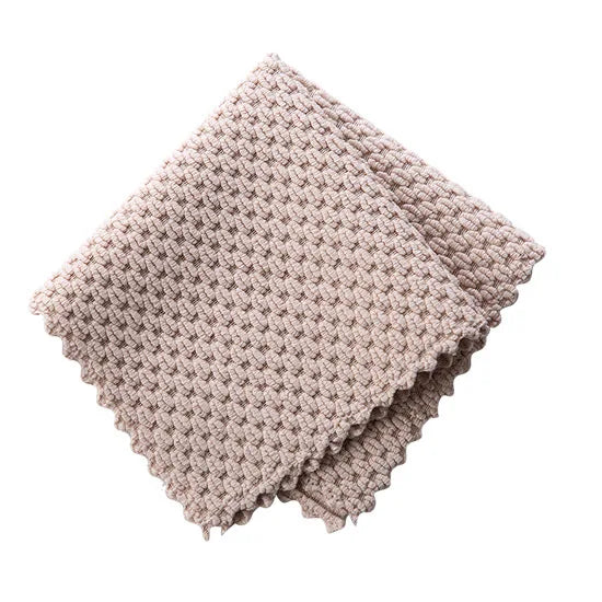 Wash Cloth Kitchen Cleaning Towel Rags Efficient Super Absorbent Microfiber Cleaning Cloth Home Washing Dish Anti-grease Wipping