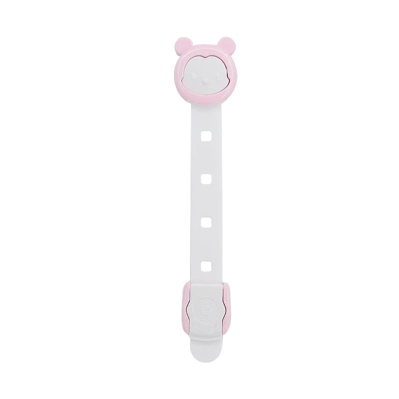 High Quality  5 Length Adjustable Baby Anti-pinch Safety Lock Bpa Free Baby Safety New Magnetic Safety Drawer Lock Child