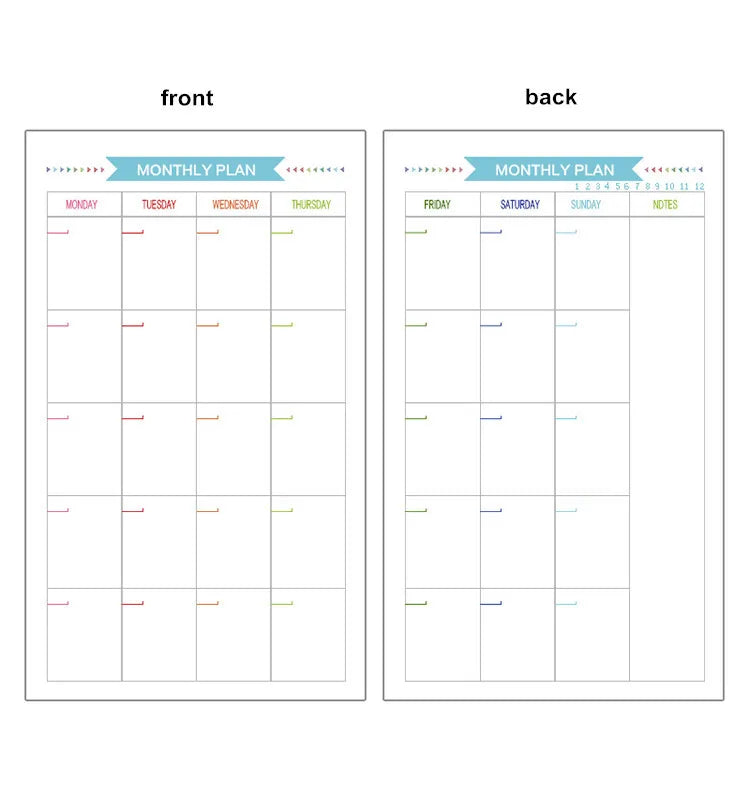 A5 A6 A7 Laser Notebook Planner Organizer Binder Books Journal Sketchbook Accessories Diary Office Supplies Notebook